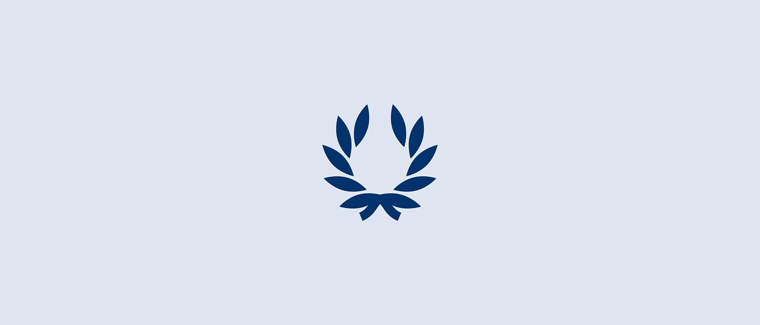 Meisterschule Ein Lorbeerkranz auf hellblauen Hintergrund